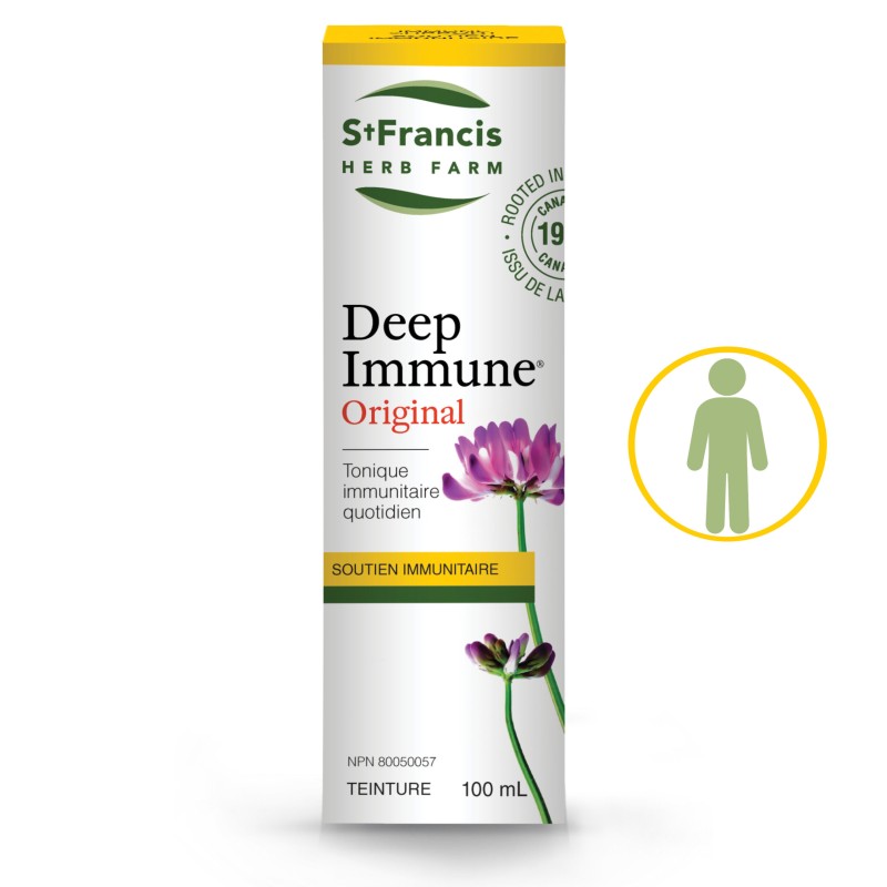 Deep Immune Original teinture mère 100 ml — Herboristerie Desjardins
