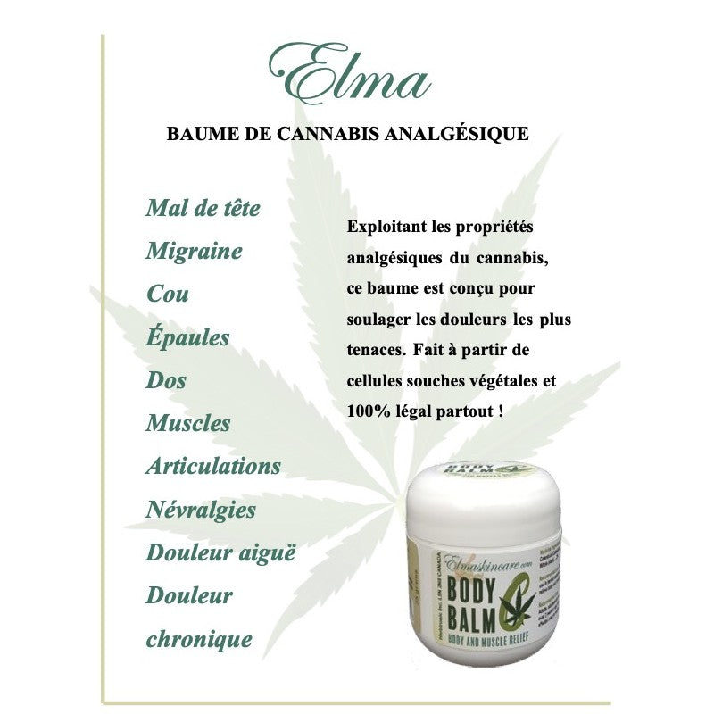 Baume Corporel apaisant C ELMA - 40 ml — Herboristerie Desjardins