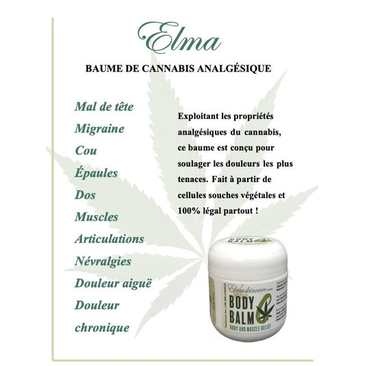 Baume Corporel apaisant C ELMA - 40 ml — Herboristerie Desjardins