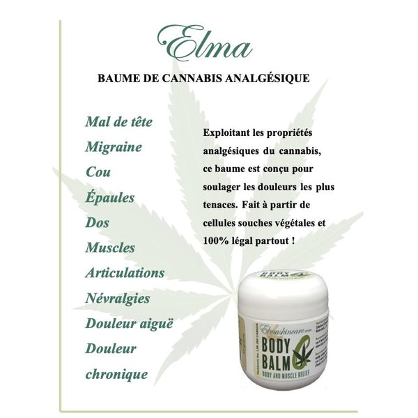 Baume Corporel apaisant C ELMA - 40 ml