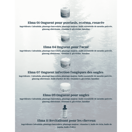 Revitalisant pour cheveux & cuir chevelu 100 ml ELMA — Herboristerie Desjardins