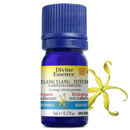 Huile essentielle Ylang Ylang totum Biologique 5 ml — Herboristerie Desjardins