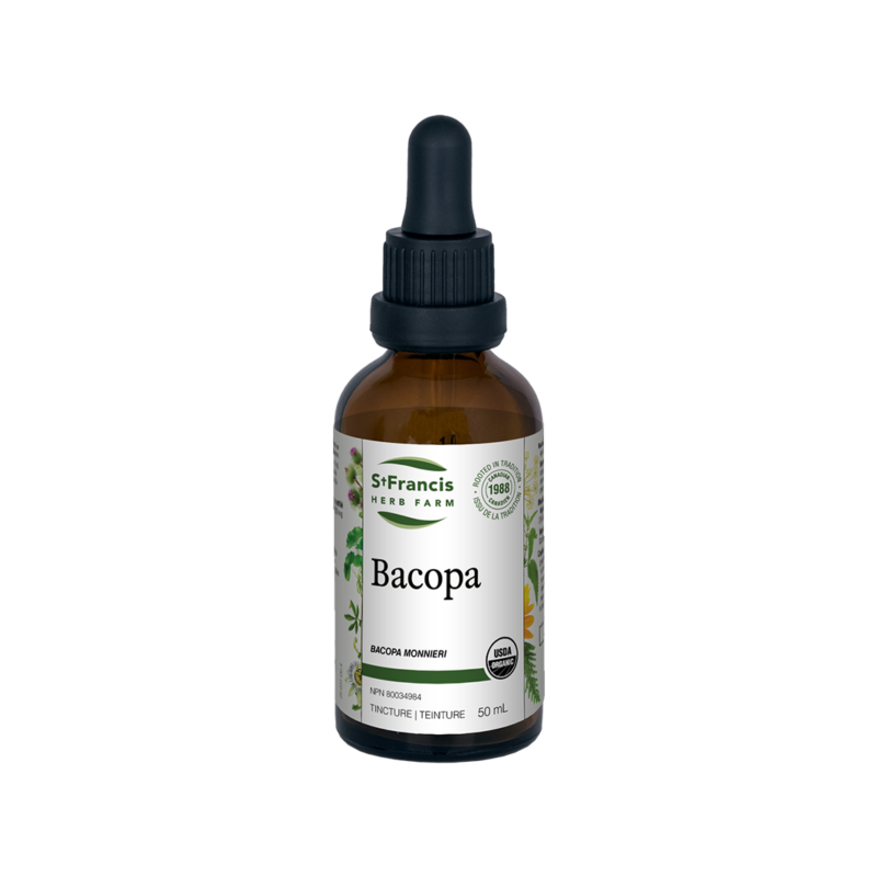 Bacopa teinture mère 50 ml — Herboristerie Desjardins