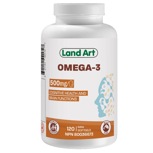 RxOméga-3 Extra-fort 500mg 120 gélules — Herboristerie Desjardins