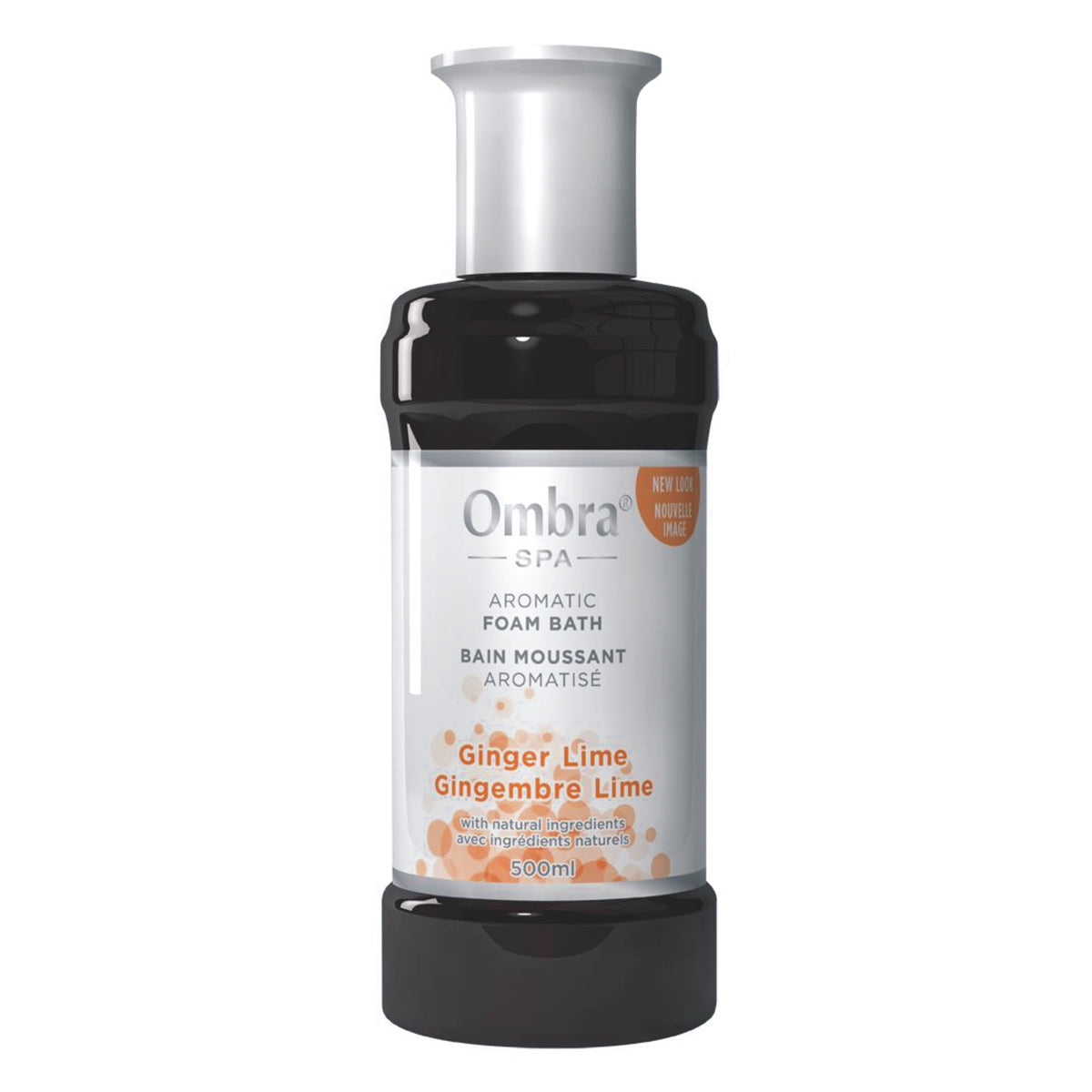 Bain moussant aromatique Ombra Spa Gingembre et lime 500 ml
