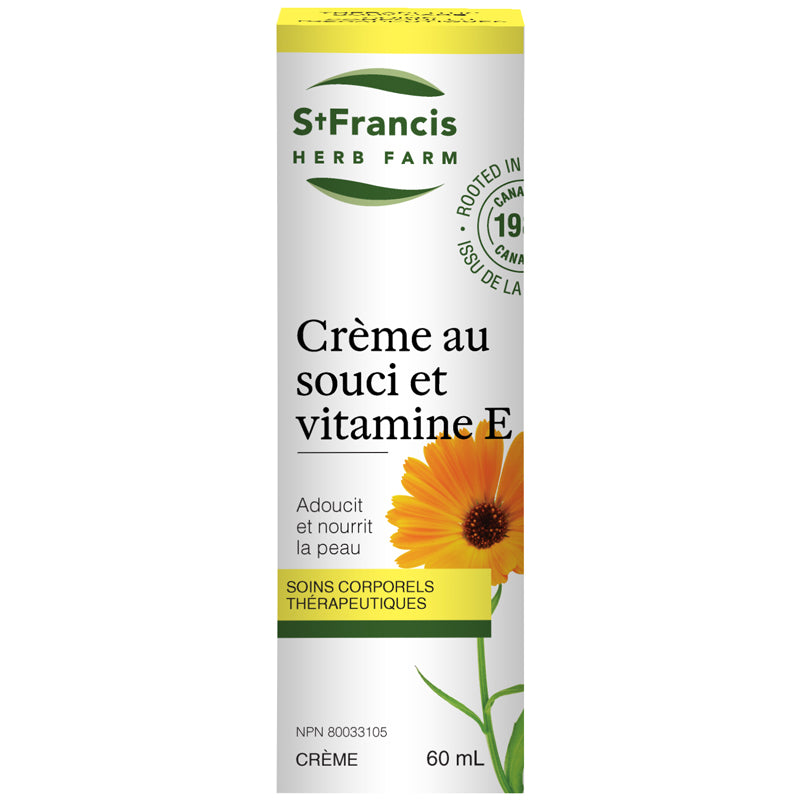 Crème au souci et vitamine E St-Francis herb farm