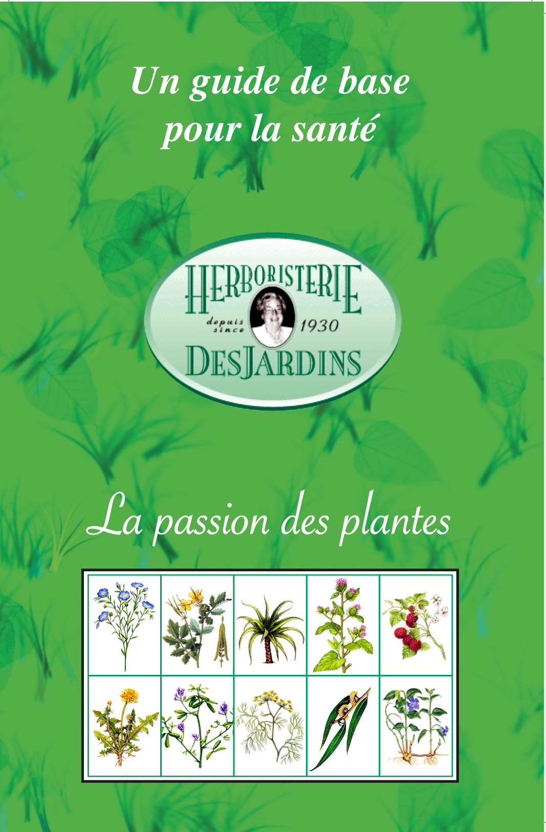 La passion des plantes - Herboristerie Desjardins