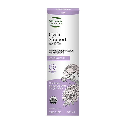 Cycle Support — teinture mère, St. Francis Herb Farm