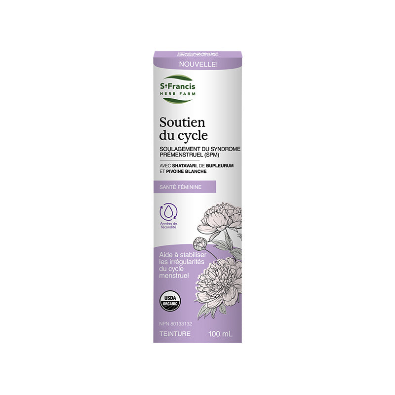 Soutien du cycle (Cycle Support) — teinture mère 100 ml — St-Francis herb farm