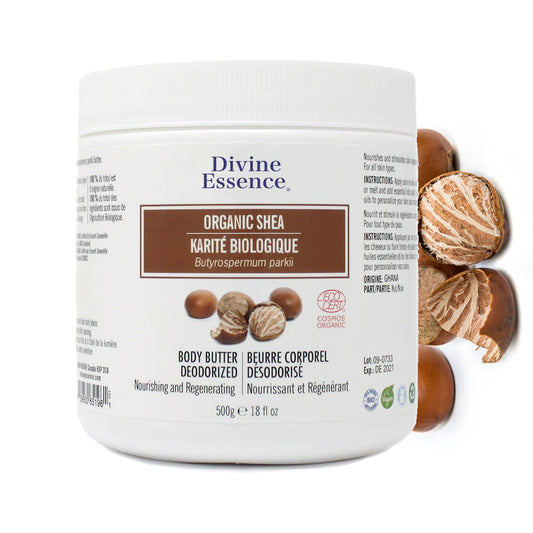 Beurre de Karité Désodorisé Biologique — Divine Essence