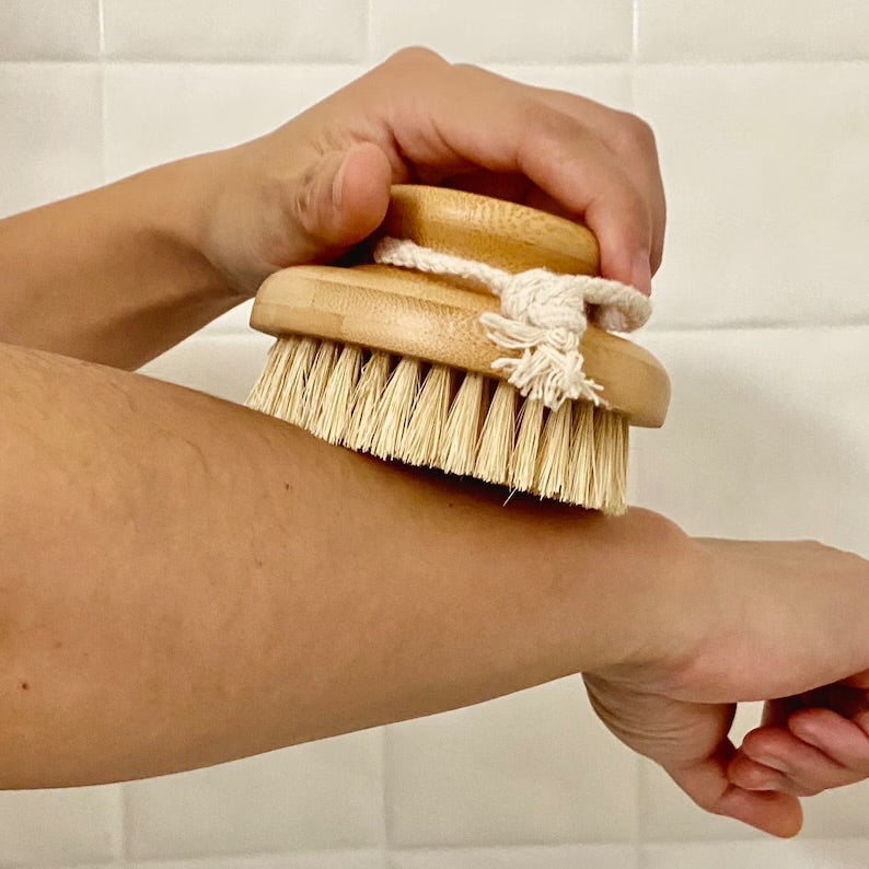 Brosse corps en sisal naturel sans plastique