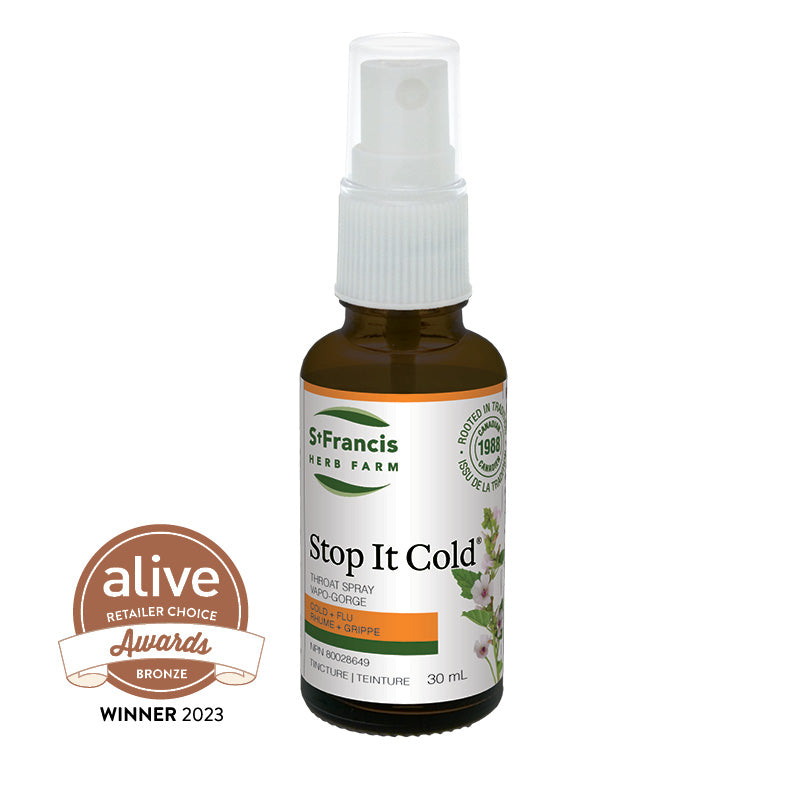 Vapo-Gorge Stop It Cold — vaporisateur 30 ml — St-Francis herb farm