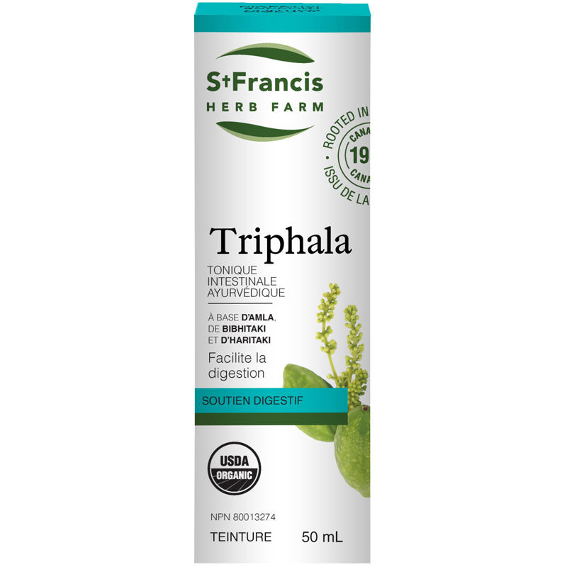 Triphala — teinture mère St-Francis herb farm