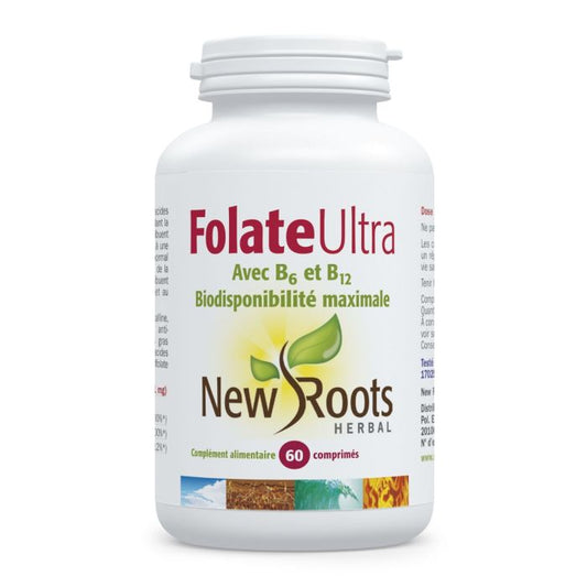 Acide Folique Actif (L-5-Méthyltétrahydrofolate) 60 comprimés