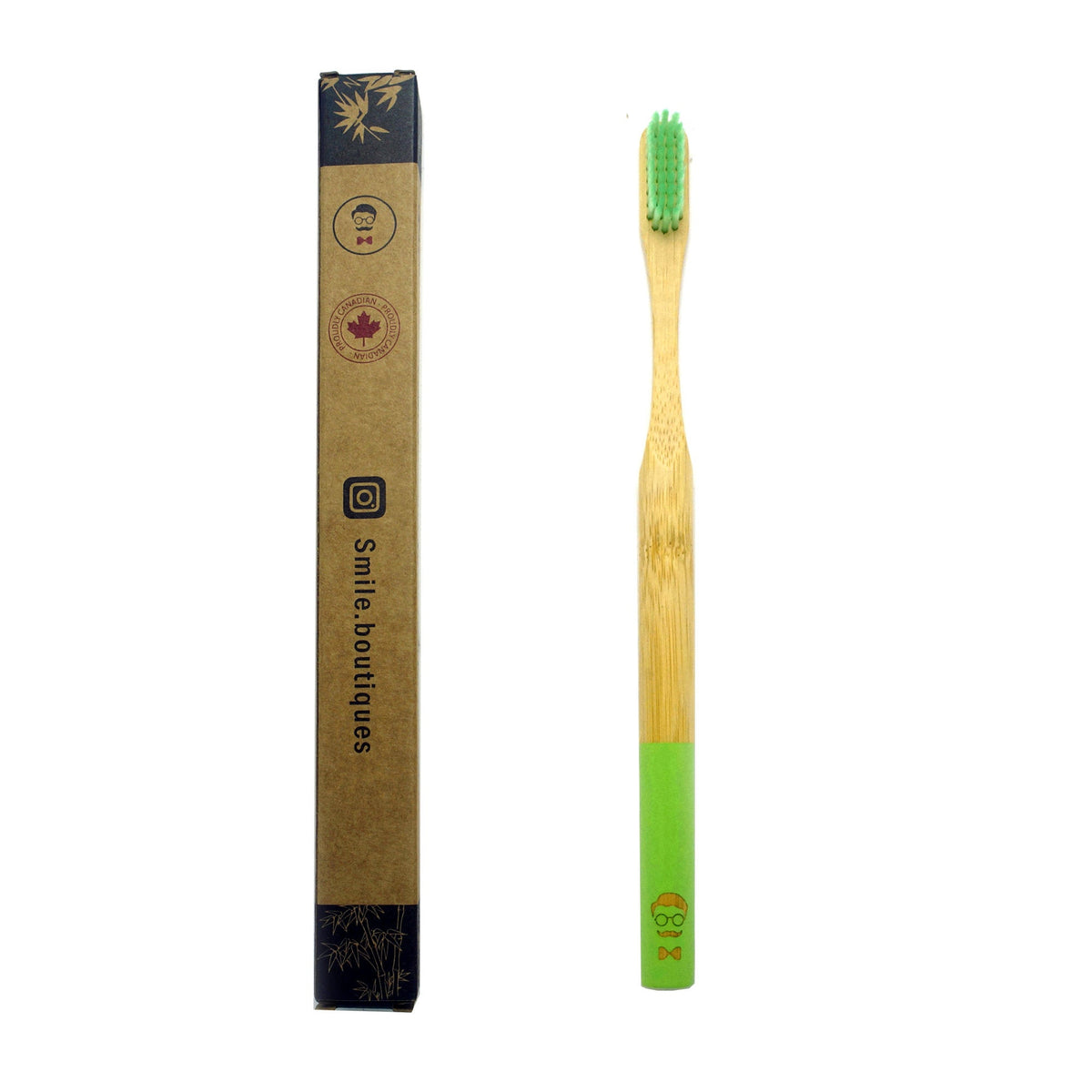 Brosse à dents en bambou sans plastique