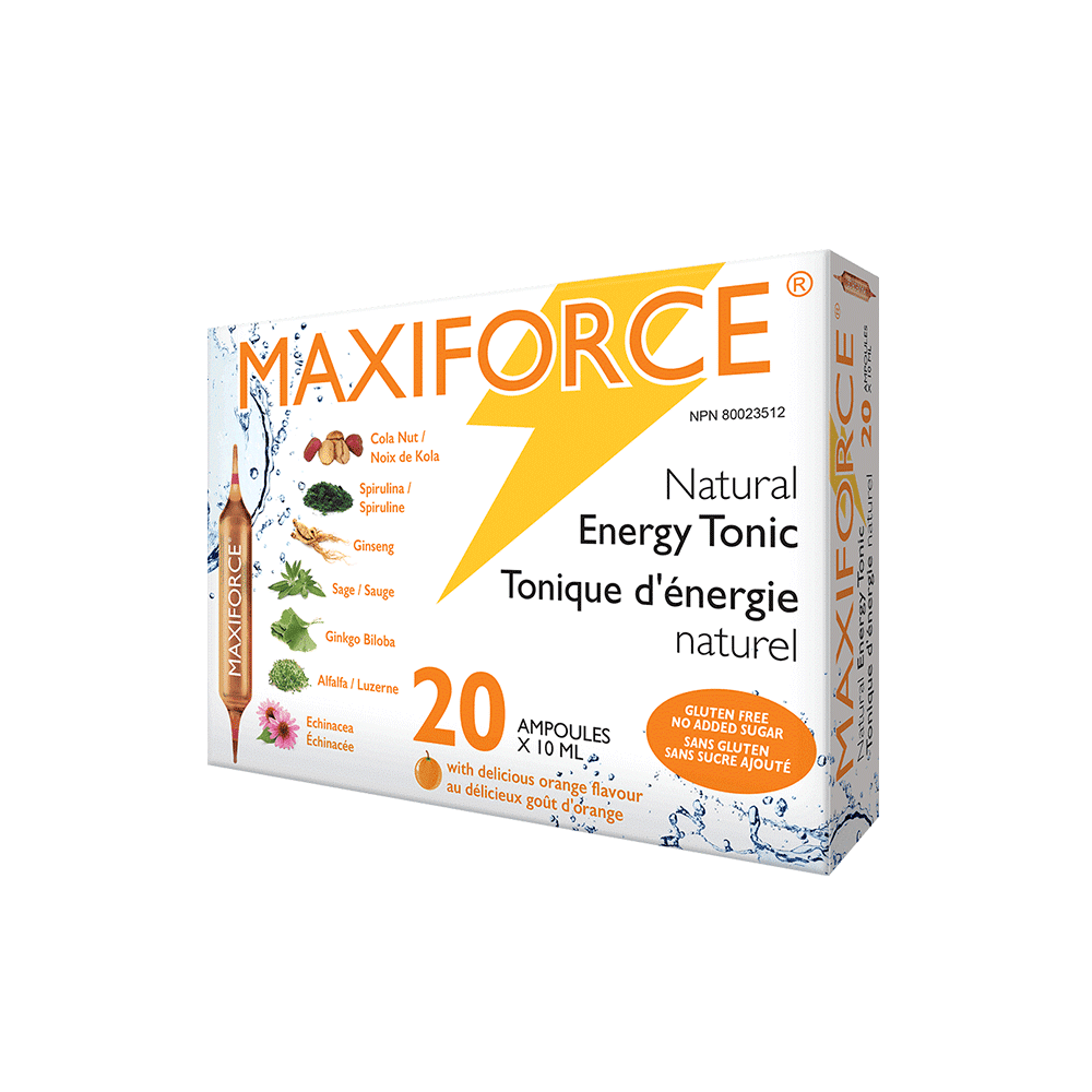 Maxiforce 20 ampoules buvables de 10 ml