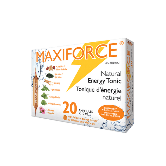 Maxiforce 20 ampoules buvables de 10 ml