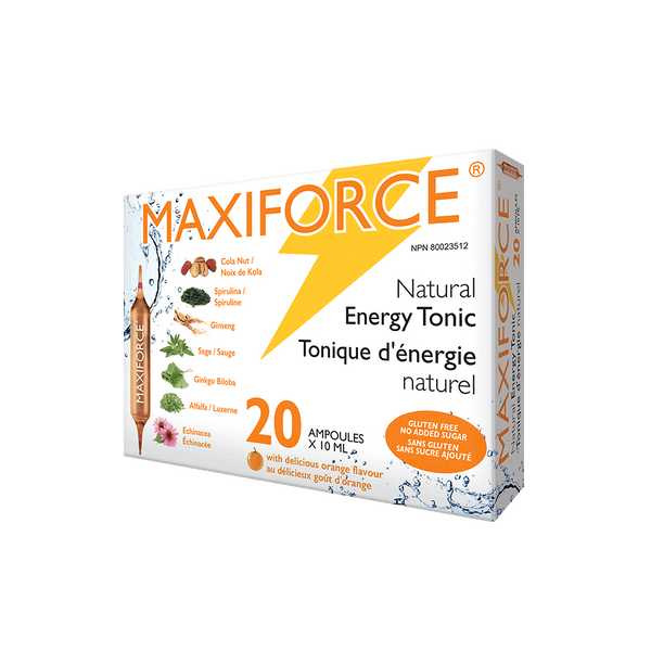 Maxiforce — 20 ampoules buvables de 10 ml