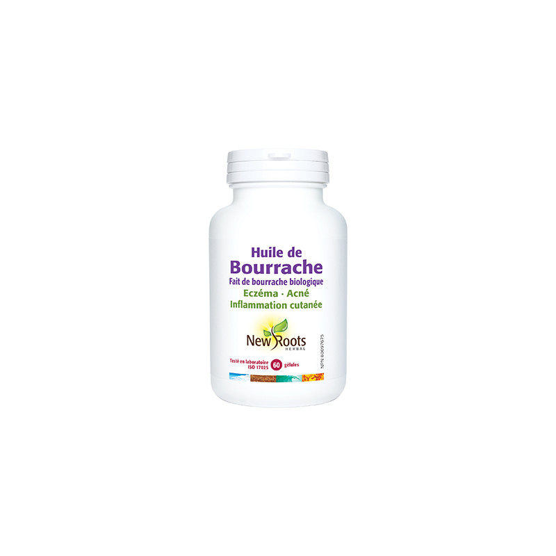 Huile de Bourrache 1200mg-60 capsules