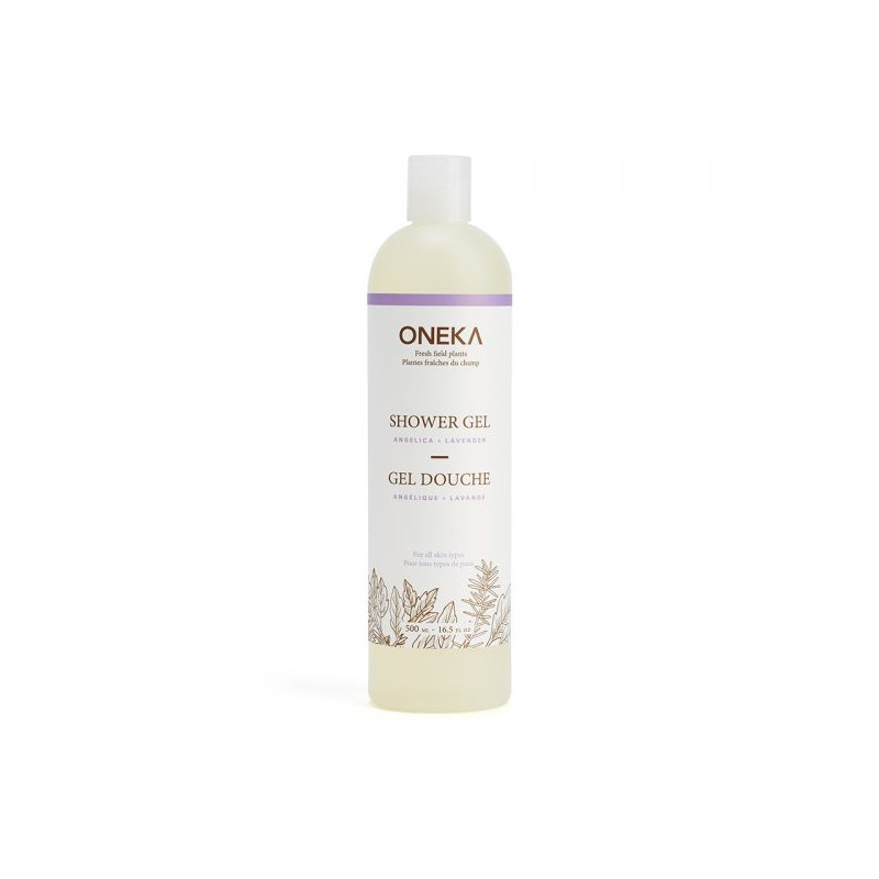 Gel douche Angelique et Lavande  - Oneka
