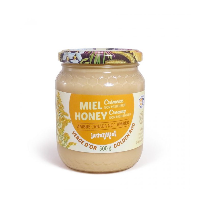 Miel de verge d'or crémeux