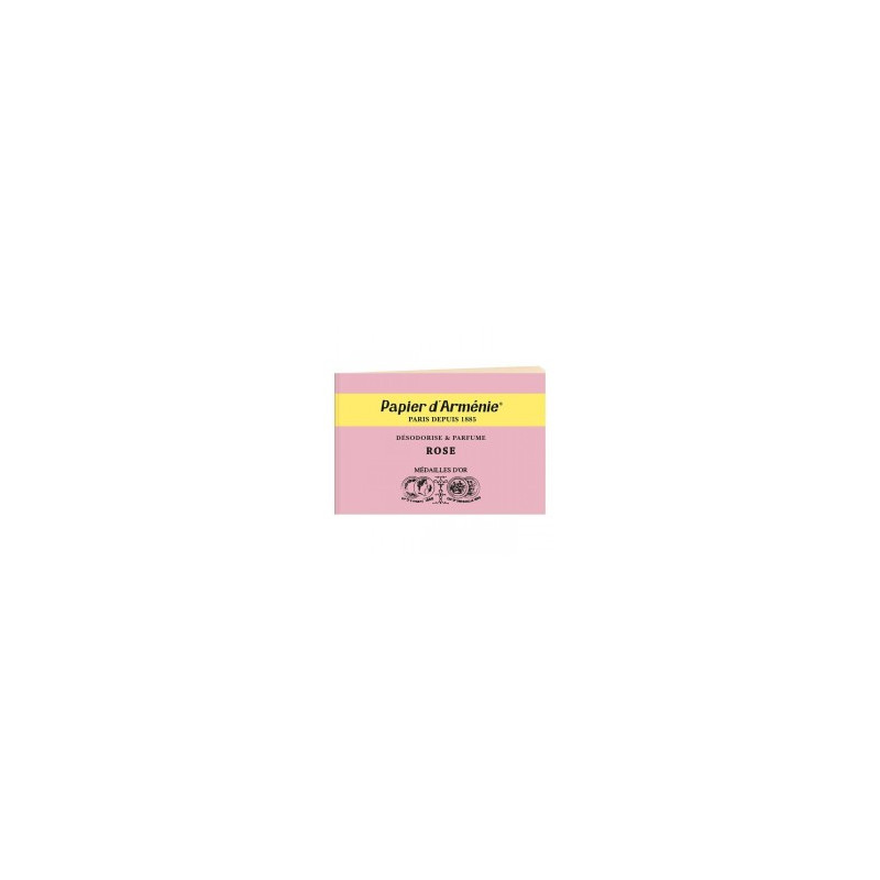 Papier d'Arménie (carnet rose)
