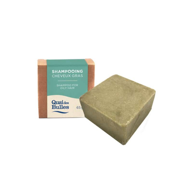 Shampooing solide-cheveux gras