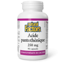 Acide pantothénique 250mg
