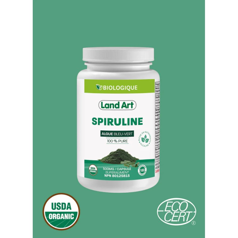 SPIRULINE bio capsules (180) SPIRULINE bio capsules (180)
